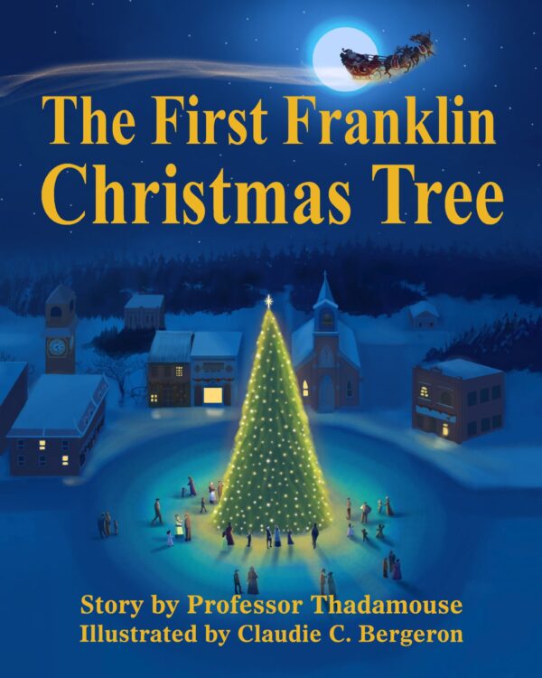 The first franklin Christmas tree 2