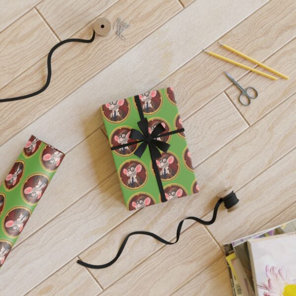 Professor Thadamouse Gift Wrapping Paper - Image 5