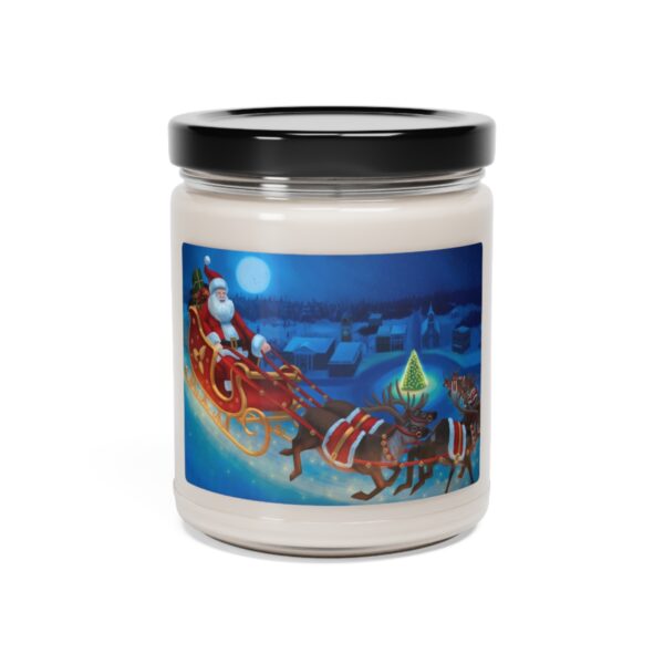 Christmas Eve Scented Soy Candle, 9oz - Image 2