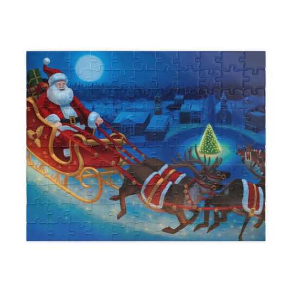 Santa's Visit Puzzle (110-piece) - Image 2